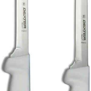 DEXTER-RUSSELL 7" and 8" Fillet Knife w/Polypropylene White Handle